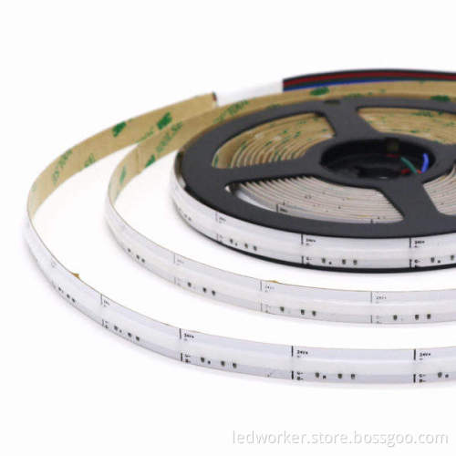 Cob LED Strip 3V 8*60mm 24V CCT 12V IP20 IP67 RGB Light Strip
